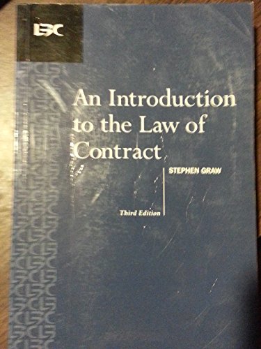 An Introduction to the Law of Contract