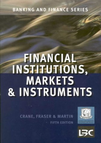 Book Cover Financial Institutions, Markets and Instruments (Aibf Banking and Finance)