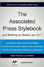 Book Cover The Associated Press Stylebook 2017: and Briefing on Media Law (Associated Press Stylebook and Briefing on Media Law)
