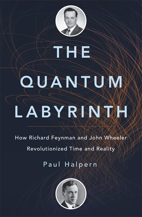 Book Cover The Quantum Labyrinth: How Richard Feynman and John Wheeler Revolutionized Time and Reality