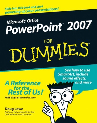Book Cover PowerPoint 2007 For Dummies