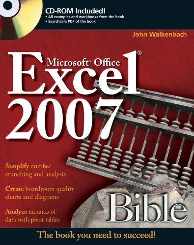 excel 2010 bible john walkenbach