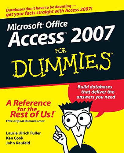Book Cover Access 2007 For Dummies