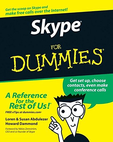 Book Cover Skype For Dummies
