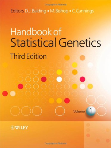 Handbook of Statistical Genetics (2 volume set)