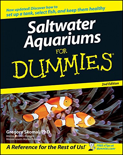 Book Cover Saltwater Aquariums For Dummies