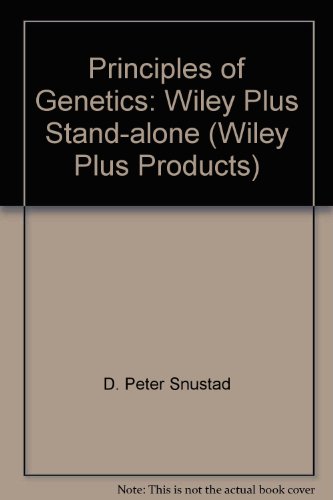 Principles of Genetics: Wiley Plus Stand-alone (Wiley Plus Products)