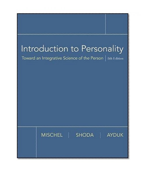 Book Cover Introduction to Personality: Toward an Integrative Science of the Person