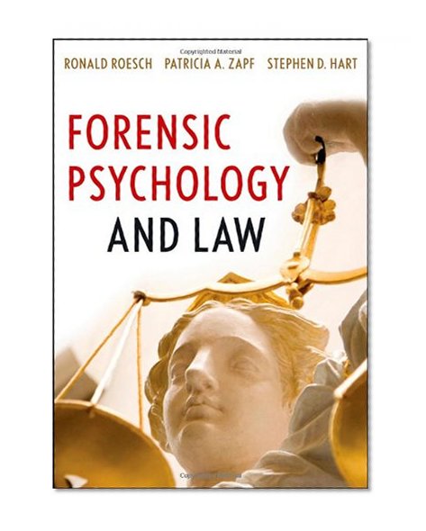 Book Cover Forensic Psychology and Law