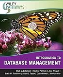 Wiley Pathways Introduction to Database Management