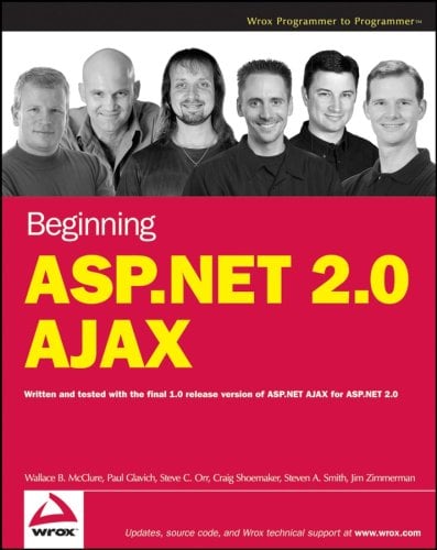 Book Cover Beginning ASP.NET 2.0 AJAX (Programmer to Programmer)