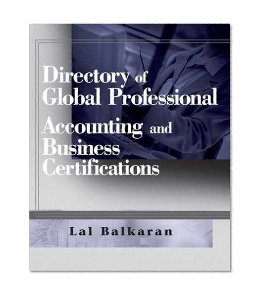Directory of Global Professional Accounting and Business Certifications