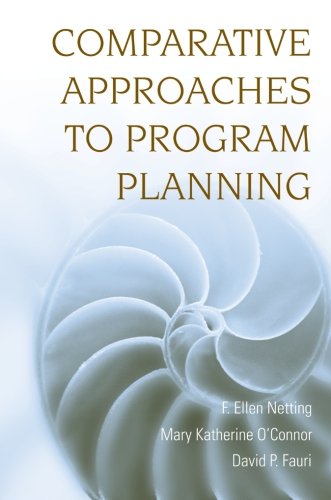 Book Cover Comparative Approaches to Program Planning