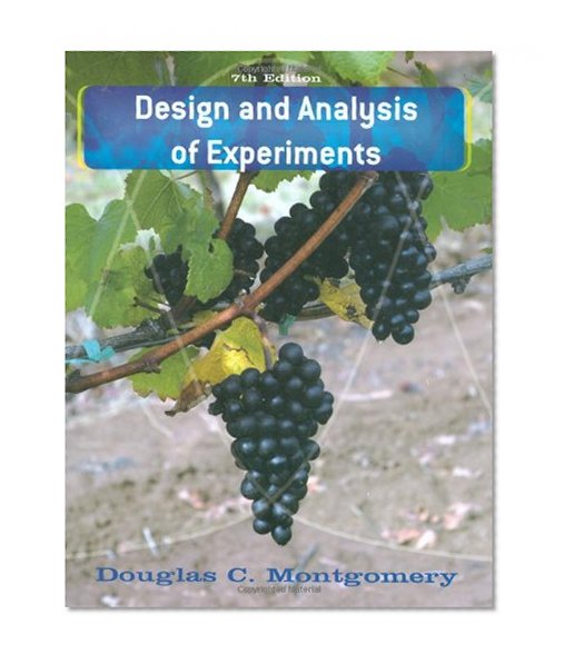 Design and Analysis of Experiments