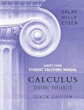 Calculus, Student Solutions Manual (Chapters 13 - 19): One and Several Variables