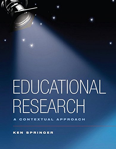 Educational Research: A Contextual Approach