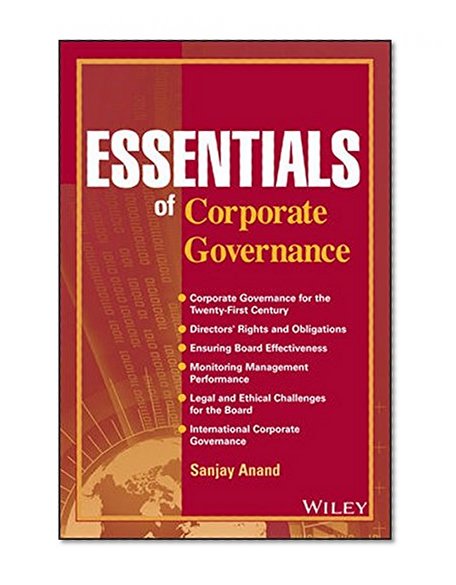 Essentials of Corporate Governance (Essentials Series)