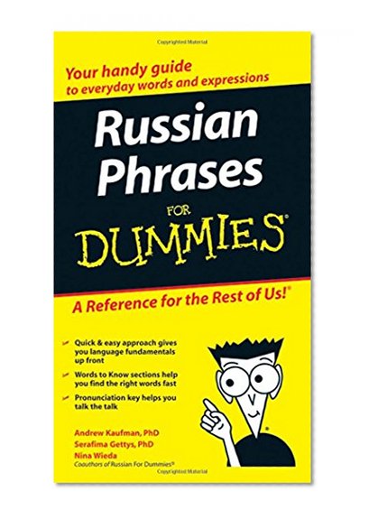 Book Cover Russian Phrases For Dummies