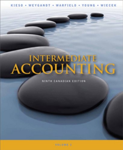Intermediate Accounting 9th Canadian Edition Volume 2