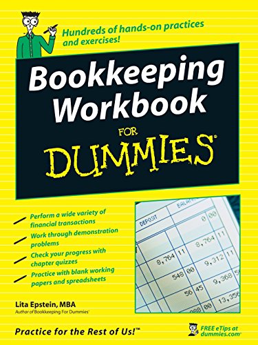 Book Cover Bookkeeping Workbook For Dummies