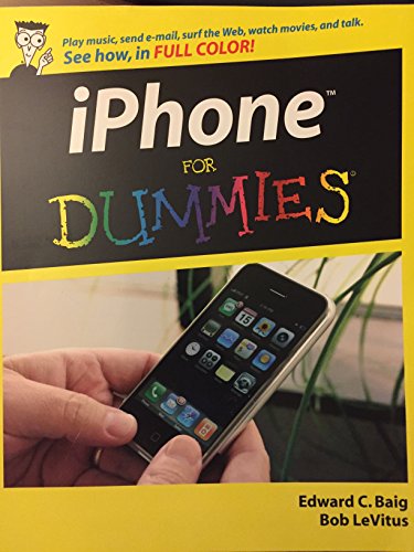 iPhone For Dummies (For Dummies (Computers))