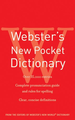 Webster's New Pocket Dictionary