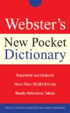 Webster's New Pocket Dictionary