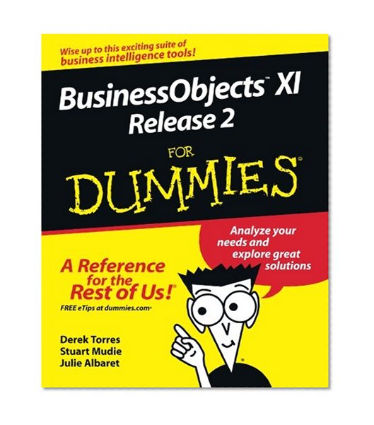 Book Cover BusinessObjects XI Release 2 For Dummies