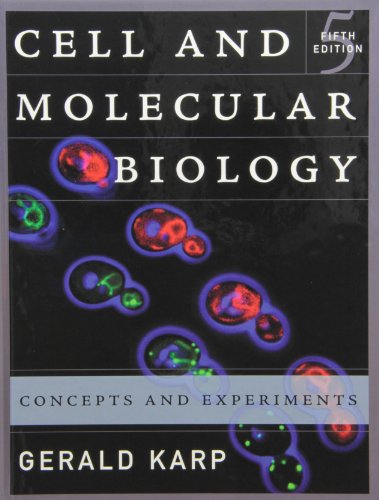 Cell and Molecular Biology: WITH Student Study Guide: Concepts and Experiments