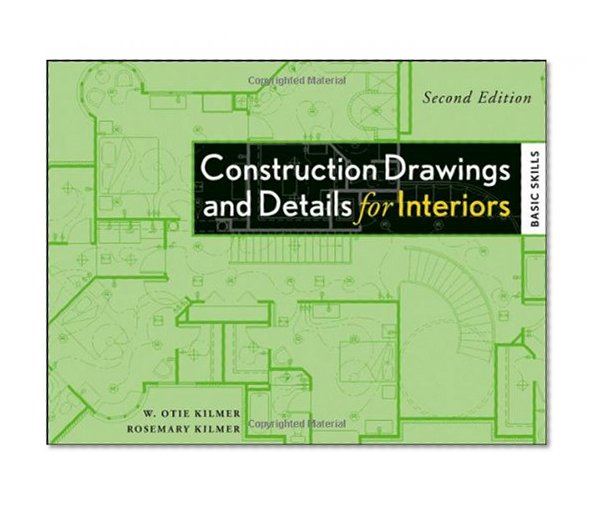Book Cover Construction Drawings and Details for Interiors: Basic Skills, 2nd Edition