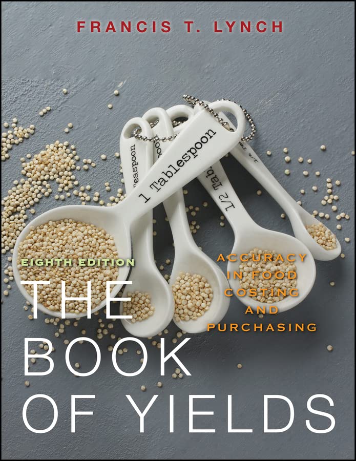 Book Cover The Book of Yields: Accuracy in Food Costing and Purchasing