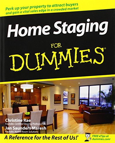 Book Cover Home Staging For Dummies