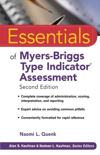 Essentials of Myers-Briggs Type Indicator Assessment