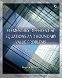 Elementary Differential Equations and Boundary Value Problems