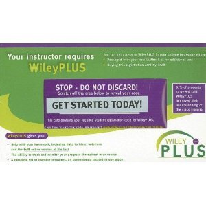 WileyPLUS T/A Cutnell's Physics, 8th ediiton.
