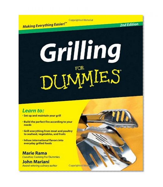 Book Cover Grilling For Dummies