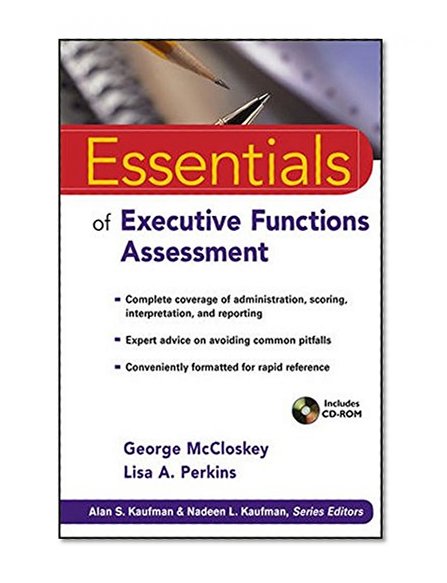 Book Cover Essentials of Executive Functions Assessment