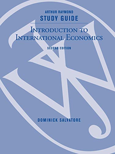 Introduction to International Economics, Study Guide