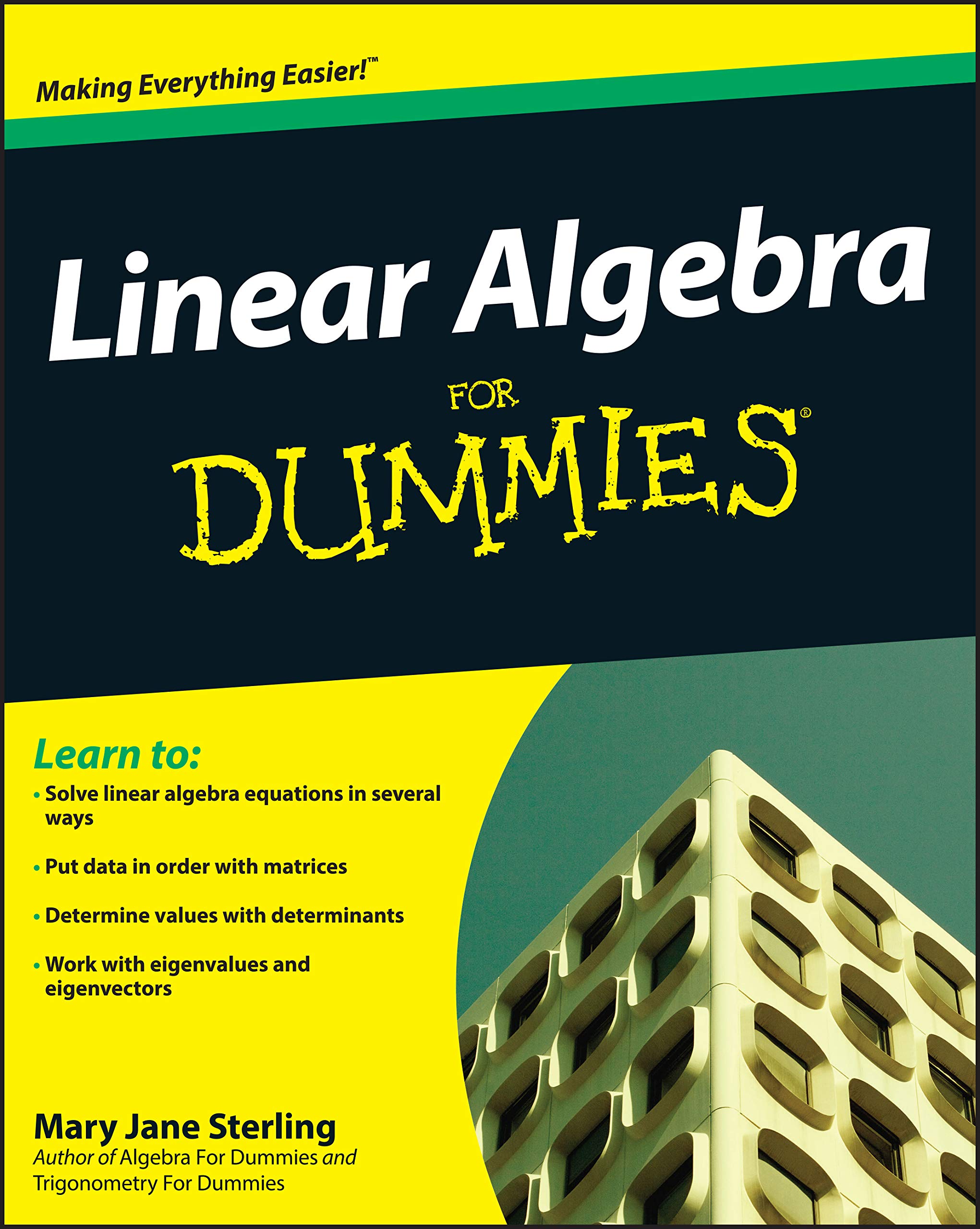 Book Cover Linear Algebra For Dummies
