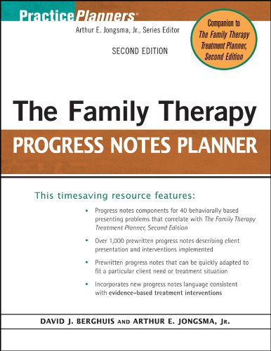 Book Cover The Family Therapy Progress Notes Planner