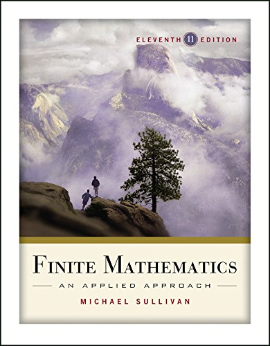 Book Cover Finite Mathematics: An Applied Approach