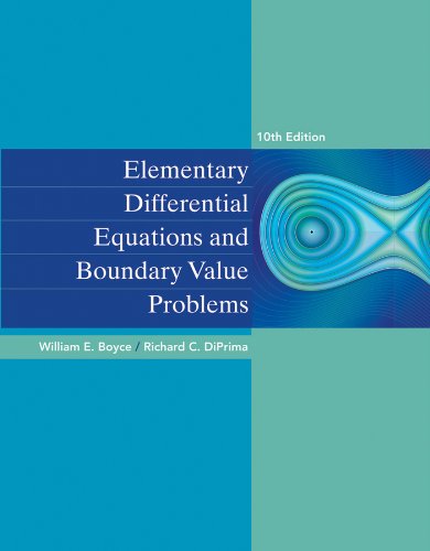Book Cover Elementary Differential Equations and Boundary Value Problems