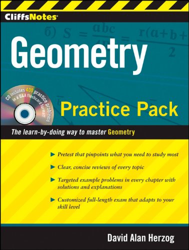 CliffsNotes Geometry Practice Pack