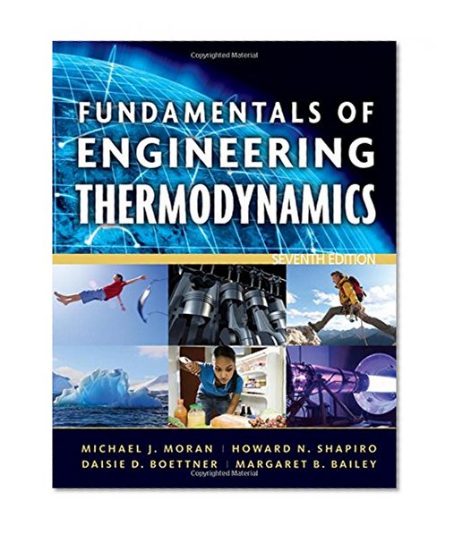 Book Cover Fundamentals of Engineering Thermodynamics, 7th Edition