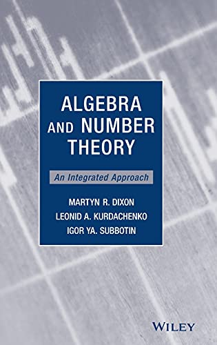 Algebra and Number Theory: An Integrated Approach