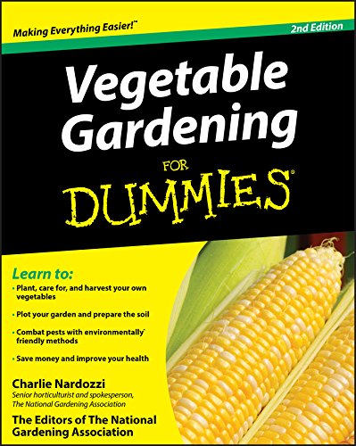 Book Cover Vegetable Gardening For Dummies