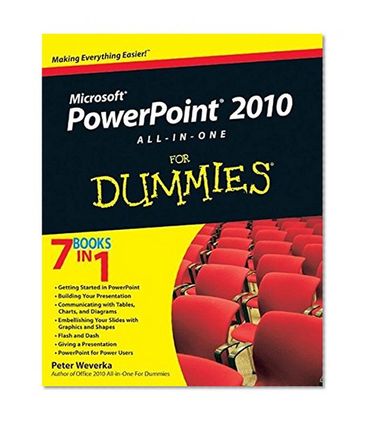 Book Cover PowerPoint 2010 All-in-One For Dummies