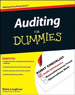 Book Cover Auditing For Dummies