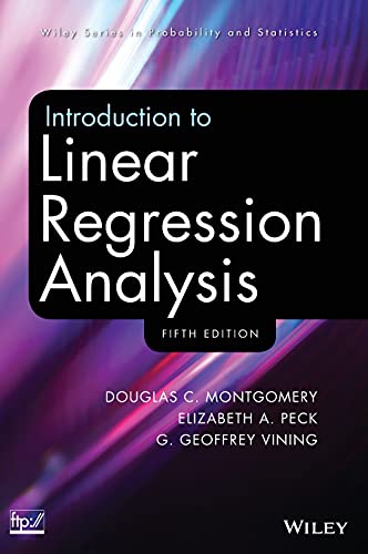 Book Cover Introduction to Linear Regression Analysis