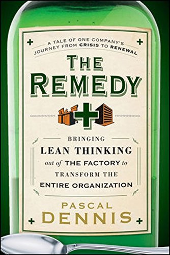 Book Cover The Remedy: Bringing Lean Thinking Out of the Factory to Transform the Entire Organization